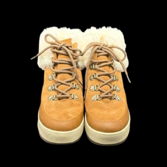 NEW!! Koolaburra by UGG Tynlee Suede Lace-Up Boots Woman's Size 7 - Picture 4 of 11